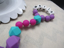 Load image into Gallery viewer, Personalized Catholic Teething Single Decade Rosary