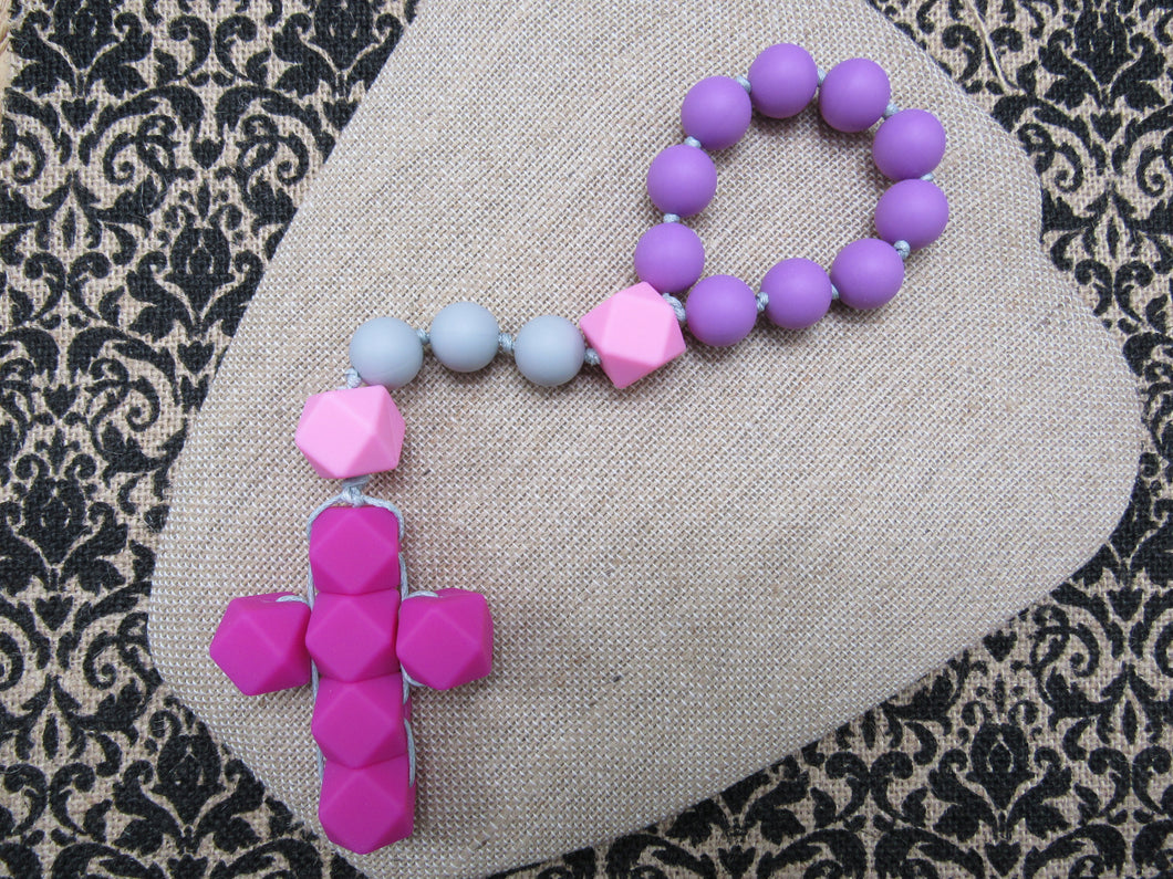 Catholic Teething Single Decade Rosary