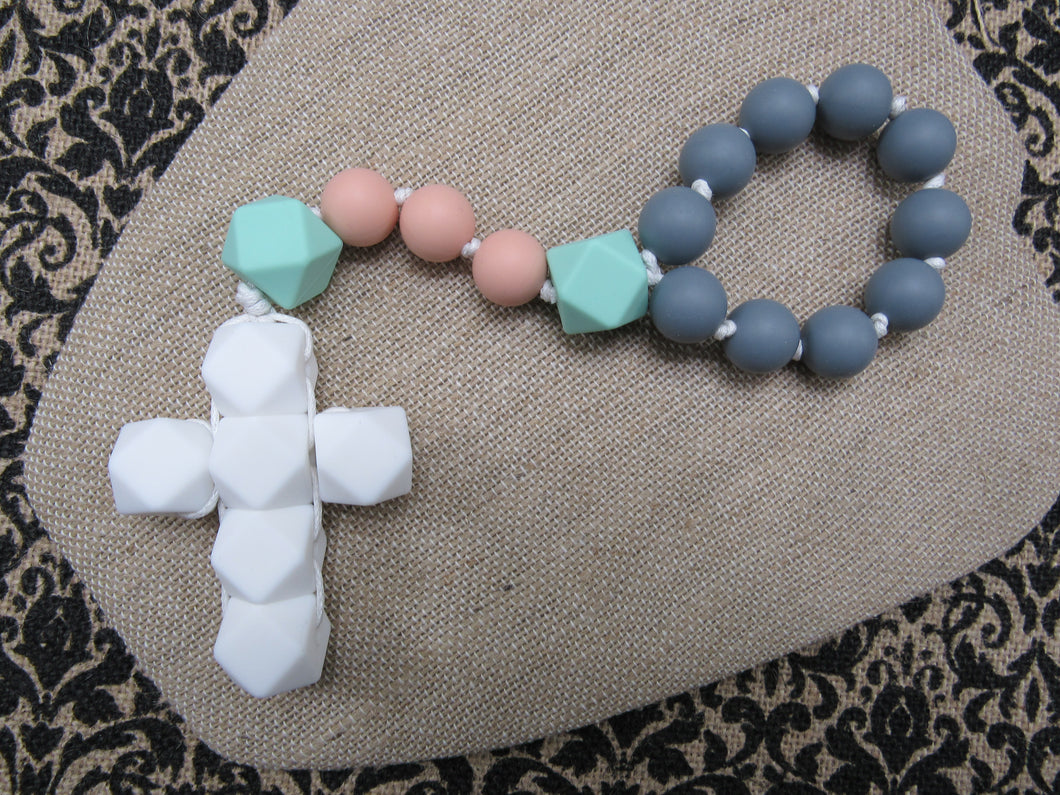 Catholic Teething Single Decade Rosary