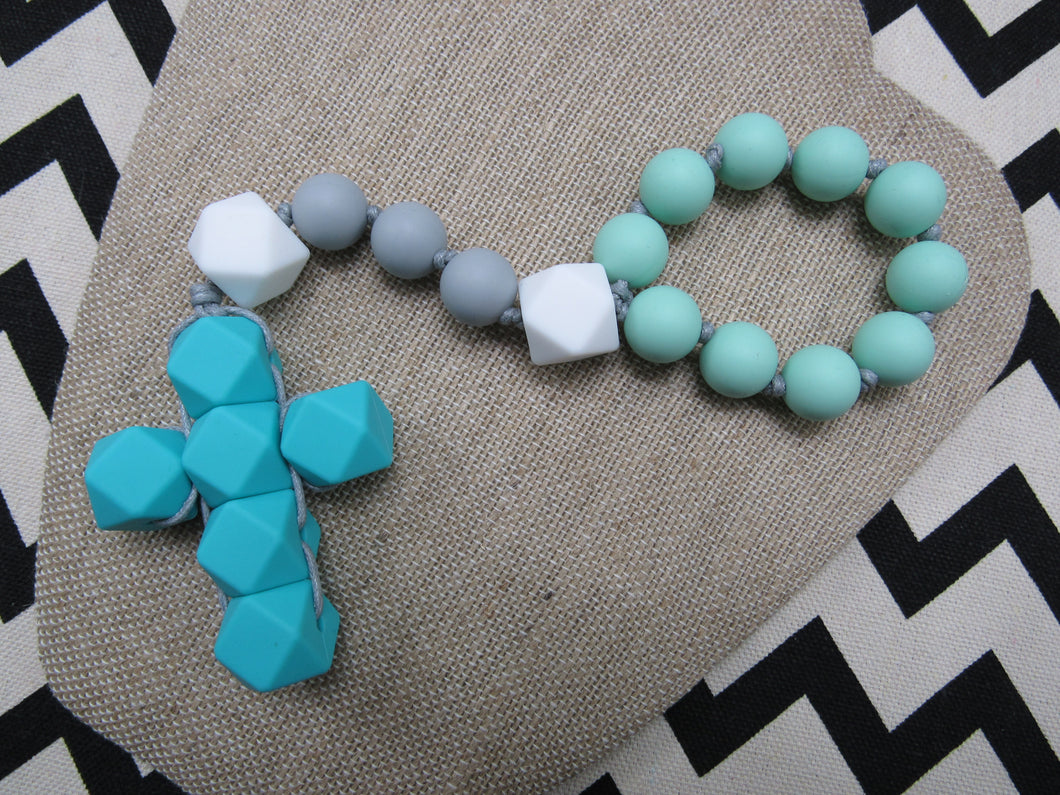 Catholic Teething Single Decade Rosary